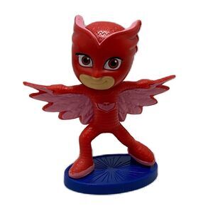PJ Masks Owlette Frog Box Just Play Toy Figure Or Cake Topper 3 Inch X 3 Inch